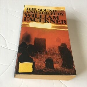 The Sound and the Fury by - Vintage Paperback Classic Literature